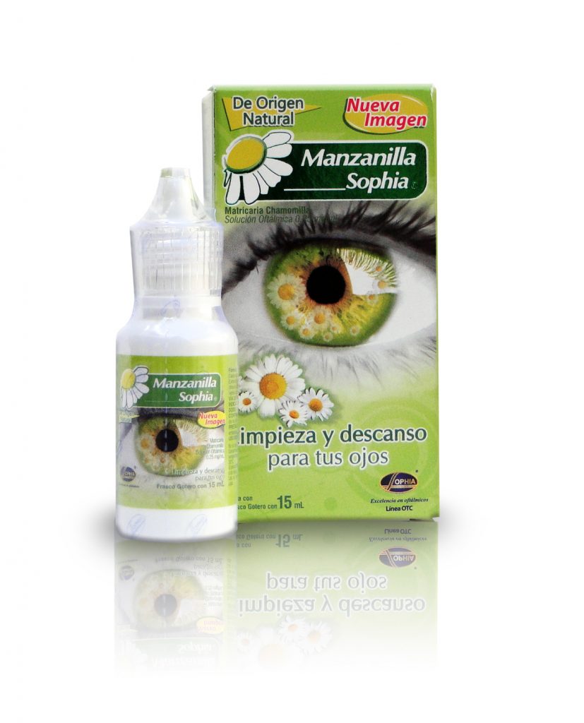 Gotas para ojos Manzanilla Sophia – Centro Naturista Daniel Arreola
